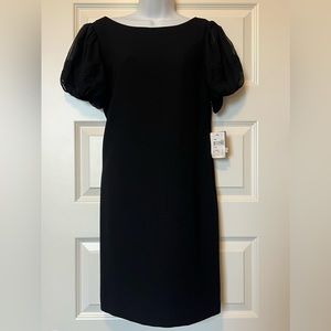 NEW! Taylor black shift dress from Dillards